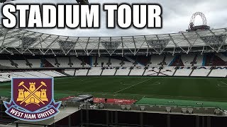 LONDON STADIUM TOUR WEST HAM UNITED FC [upl. by Letty]