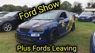 Midlands Ford Enthusiasts Show amp Cars Leaving [upl. by Ram]