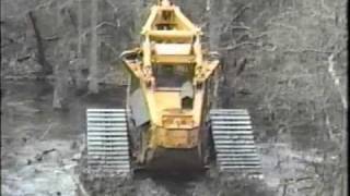 Tracked Bell Feller Buncher swamp logger [upl. by Clari]