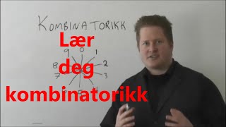 Lær deg kombinatorikk [upl. by Eaneg]