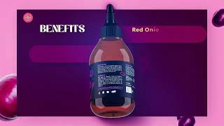 Organic Red Onion amp Black Seed Hair Growth Oil [upl. by Cerveny187]