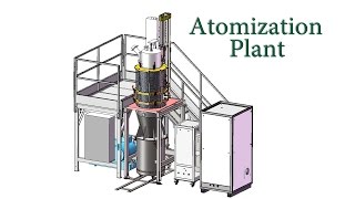 Water atomization plant [upl. by Corabella]