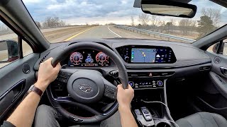 2021 Hyundai Sonata N Line 25T  POV Review [upl. by Rehpotsirhcnhoj]