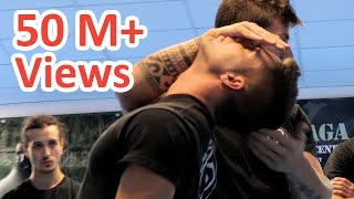 KRAV MAGA TRAINING • End a fight in 3 seconds [upl. by Aldos]