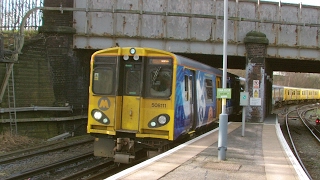 Half an Hour at 216  Birkenhead North Station 1022017  Class 507 508 terminus [upl. by Assirehc]