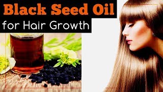 Black Seed Oil for Hair Growth How to Use It [upl. by Ennylyak]