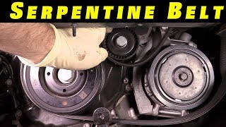 How to Replace a Serpentine Belt [upl. by Felicia]