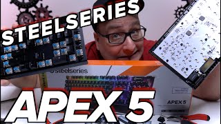 SteelSeries APEX 5 Keyboard Review amp Tear Down [upl. by Clevie483]