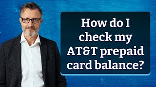 How do I check my ATampT prepaid card balance [upl. by Oigimer]