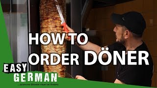 How to order 🥙Döner in Germany  Super Easy German 105 [upl. by Norac]