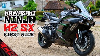 2019 Kawasaki H2 SX SE   First Ride Review [upl. by Noitna]