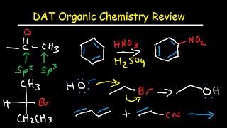 DAT Organic Chemistry Study Guide Review [upl. by Aiam]